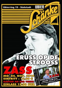 Zass "Eruss op de Strooss"  Eintritt 12,00 €